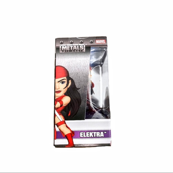 NIB Jada Toys Metals Marvel 4" Classic Figure - Elektra Toy Figure - Picture 6 of 11